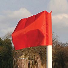 Corner Post Flag - Red