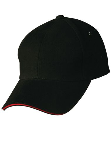 Sandwich Peak Cap Blk/Red