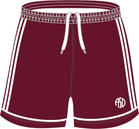 Infinity Short Maroon/White