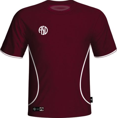 Galaxy Shirt Maroon/White