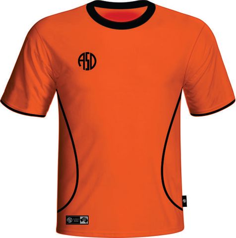 Galaxy Shirt Orange/Black