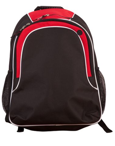 Winner Backpack Blk/Wht/Red