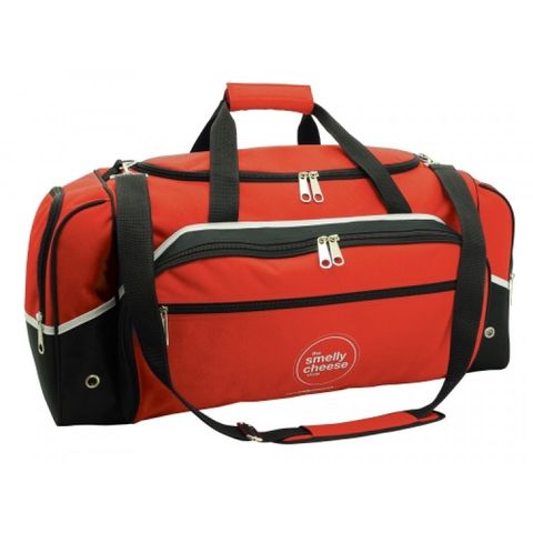 Advent Sports Bag Red/Wht/Blk