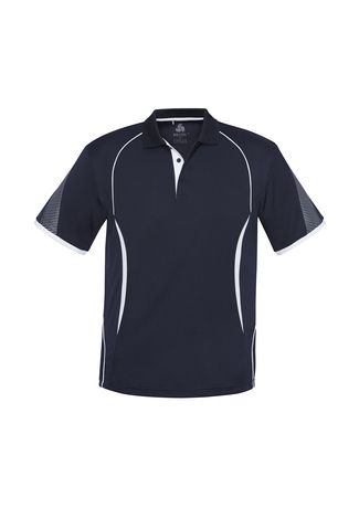 Razor Mens Polo Nvy/Wht