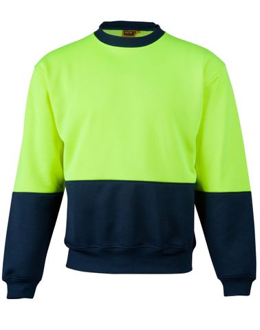 Hi-Vis Windcheater Fl Ylw/Nvy