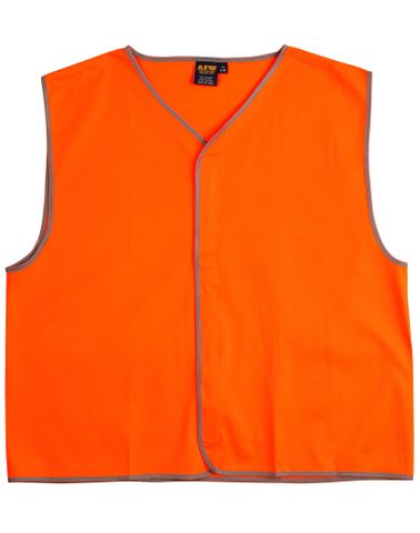 Safety Vest Kids Fluro Orange