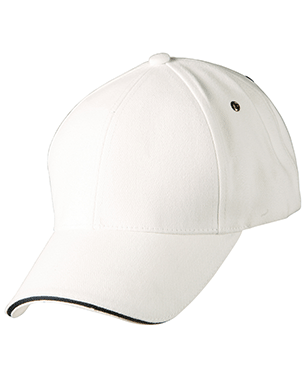 Sandwich Peak Cap Wht/Nvy