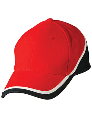 Tri Contrast Cap Red/Wht/Nvy