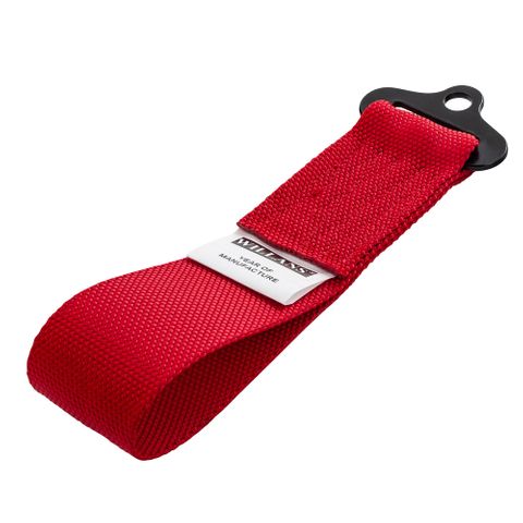 Willans Fixed 100mm Tow Strap Red