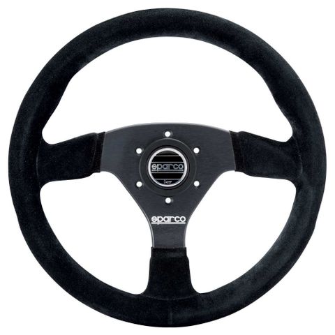 Sparco R383 Suede 330mm Racing Steering Wheel