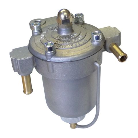 Malpassi Fuel Filter + Regulator for Carburetor Engines