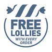 Free lollies with every order