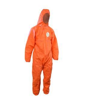 Orange 3XLarge SMS Disposable Coverall