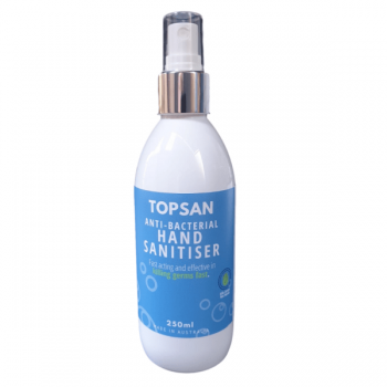 Pack of 25 Bottles of TopSan Hand Sanitiser Spray