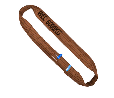 6T Round Sling - Brown