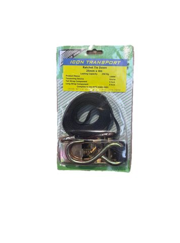 Ratchet Tiedown - 0.25T x 6M
