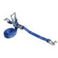 0.500T/LC 25mm x 5M Workmate - Hook & Keeper - Ratchet Tiedown (Pair)