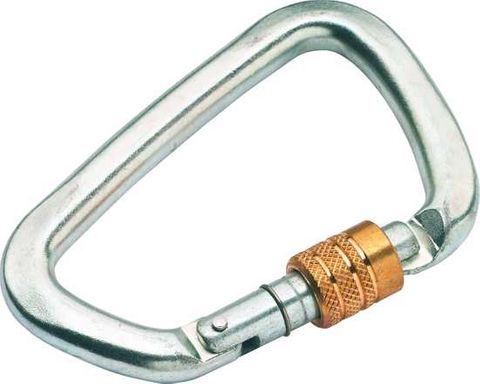 Karabiner-Steel 14mm Twist Loc - EN362 With Pins MBL 35KN