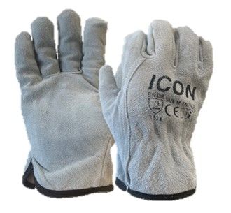 ICON Split Leather Rigger Gloves