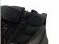 The Murray - Side zip lace-up safety boot, wide fit Black