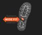 The Munro - Slip-On Safety Boot  Wide Fit - Black