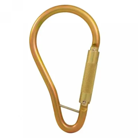 Karabiner-Steel 14mm Twist Loc - EN362 With Pins MBL 35KN