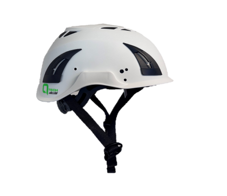 Qtech Plugged Industrial Safety Helmet