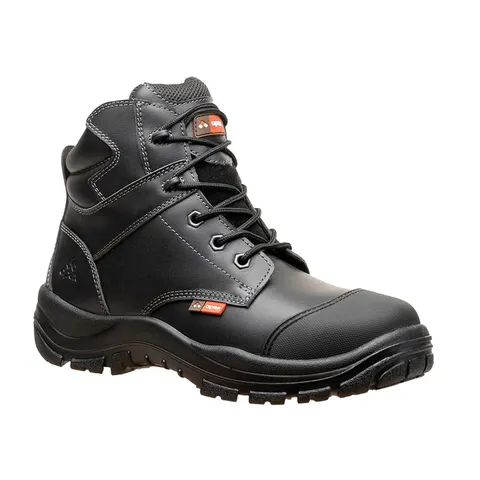 The Hamilton PRO - Lace-Up Safety Boot  Wide Fit - Black