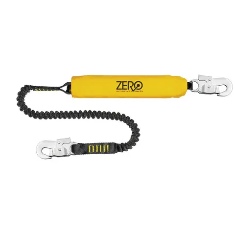 Lanyard - Zero - Stretch - Single - Elasticated - 2.0m - Snap Hooks