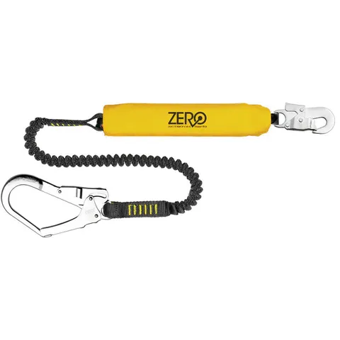 Lanyard - Zero- Stretch - Elasticated - 2.0m - Snap Hook & Scaffold hook