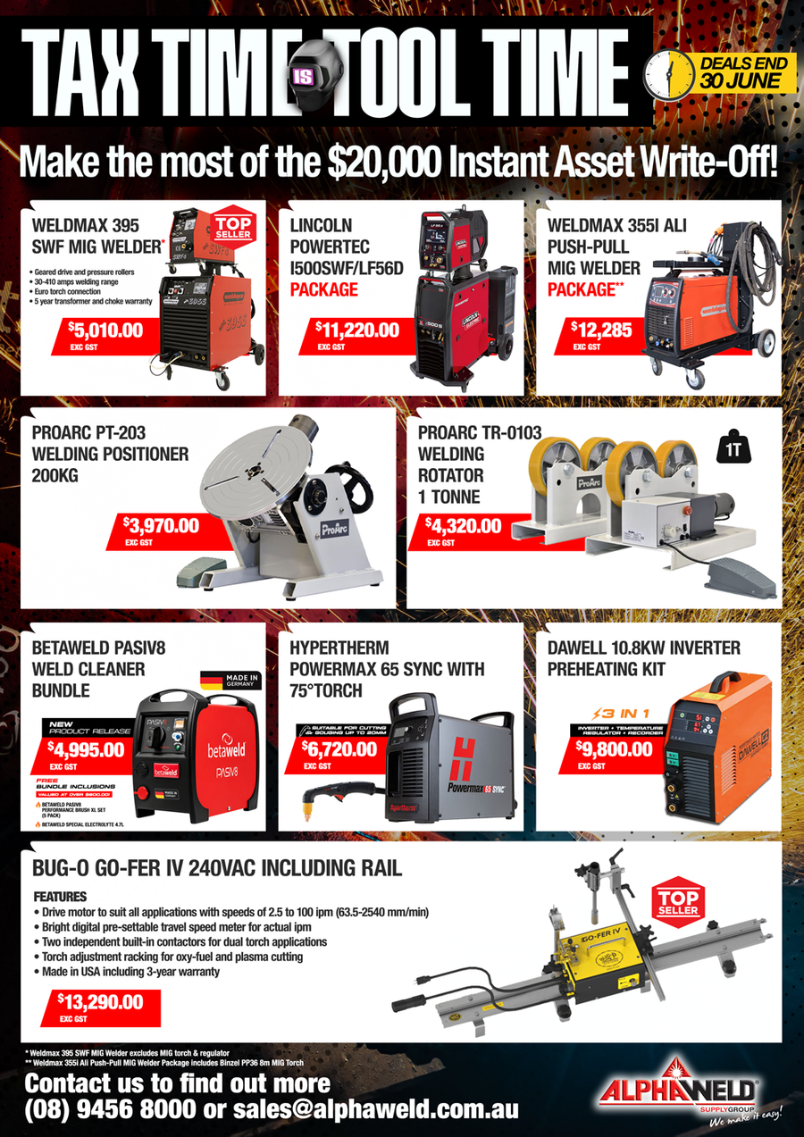 2026 EOFY Deals - Alphaweld