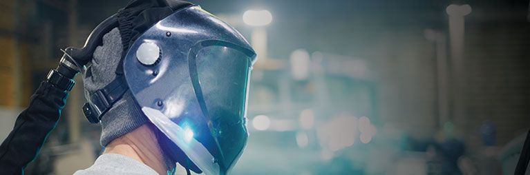 Advantages of PAPR Welding Helmets - Alphaweld