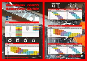 Bandsaw Tooth Selection Guide - Alphaweld