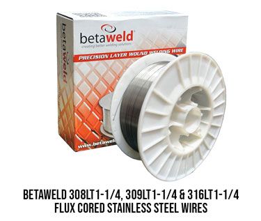 Betaweld Gas Shielded Flux-Cored Wires - Alphaweld
