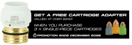 Hypertherm Cartridge Adapter Promo 2026 - Alphaweld