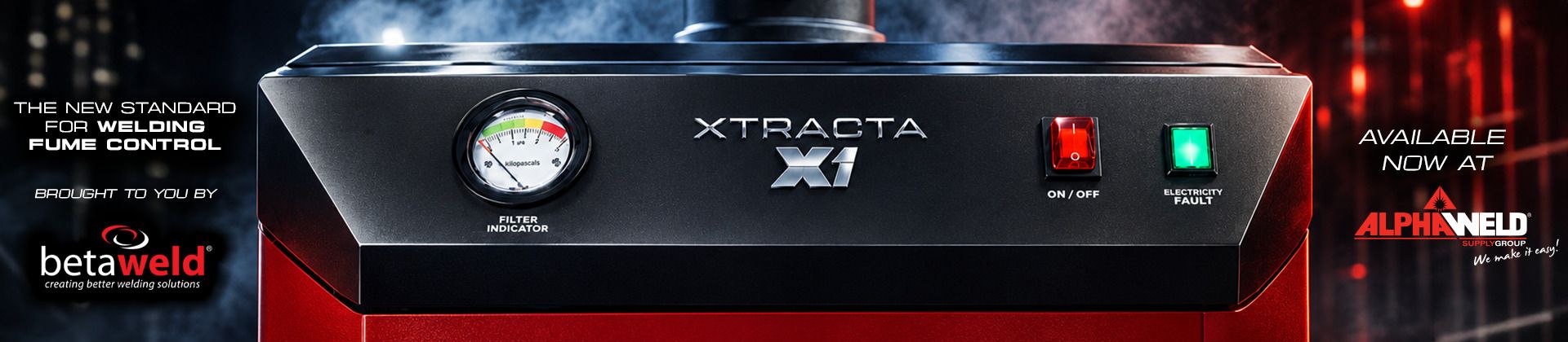 Introducing the ALL-New Betaweld XTRACTA Series Fume Extractors