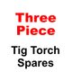 Three Piece TIG Torch Spares