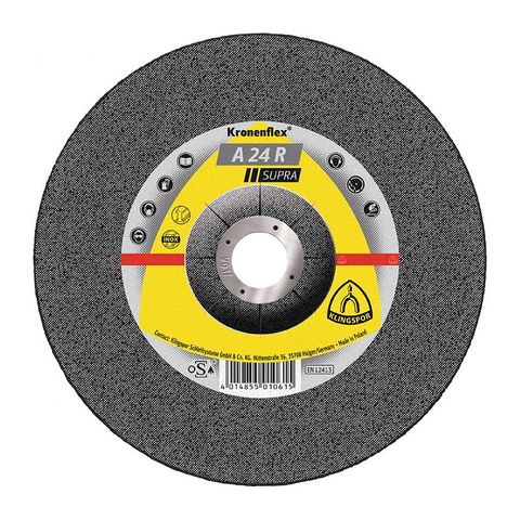 Klingspor Grinding Disc A24R Supra 100 x 6 x 16mm PK10