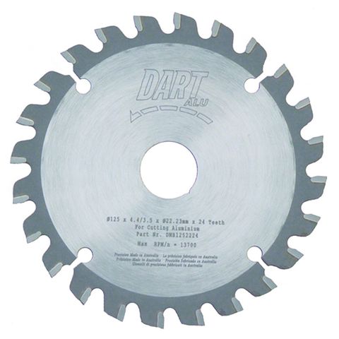 DART Aluminium Cutting Milling Cutter - 125mm