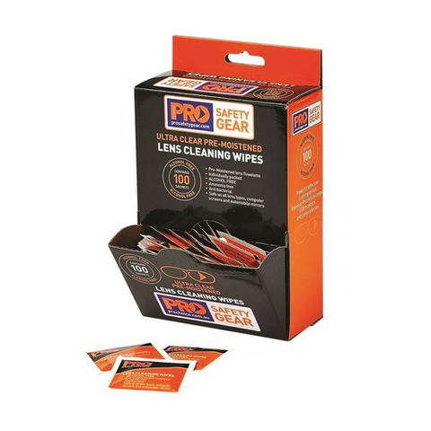 Lens Cleaning Wipes (Alcohol Free) PK100