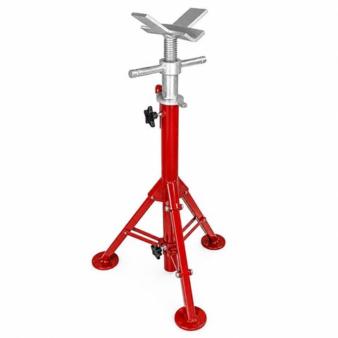 Folding Leg Pipe Stand 1800kg with Standard Vee Head