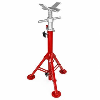Folding Leg Pipe Stand 1800kg with Standard Vee Head
