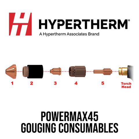 PMX45 Gouging Consumables