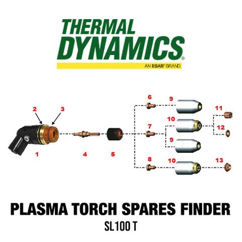 SL100 T Torch Spares