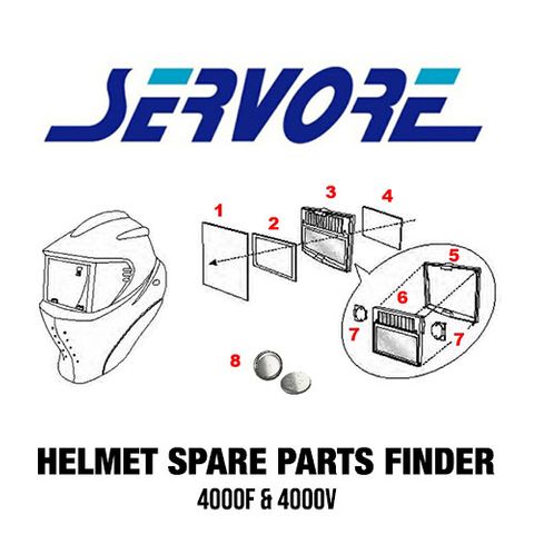 Servore Arc 4000F & 4000V Spare Parts