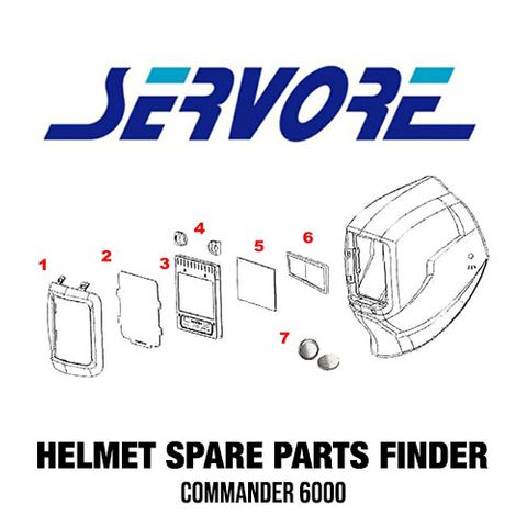Servore Arc Commander 6000 Spare Parts