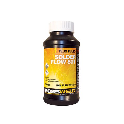 Bossweld Soft Soldering Flux 801 250ml