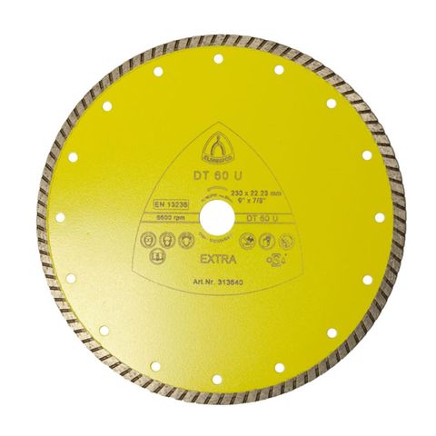 Klingspor Diamond Cutting Disc DT60U 125 x 22mm