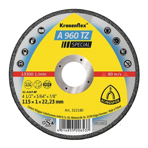 Kronenflex A 960 TZ Special Cutting Wheels