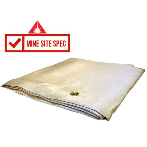 BW1600 Silica Vermiculate Welding Blanket 1.7 x 2m